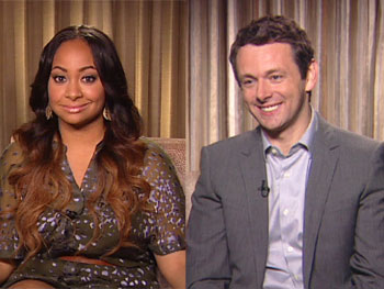 Raven Symone and Michael Sheen